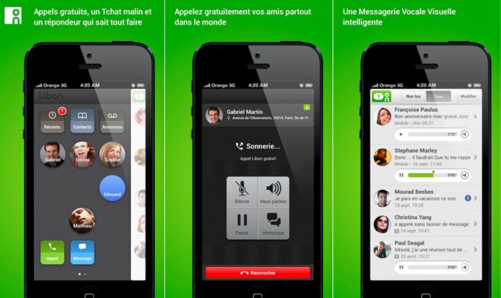 Il y a 10 ans, Libon réinventait la téléphonie avec une application. On pouvait appeler ou envoyer des SMS depuis Internet. // Source : Libon Il y a 10 ans, Libon réinventait la téléphonie avec une application. On pouvait appeler ou envoyer des SMS depuis Internet. // Source : Libon