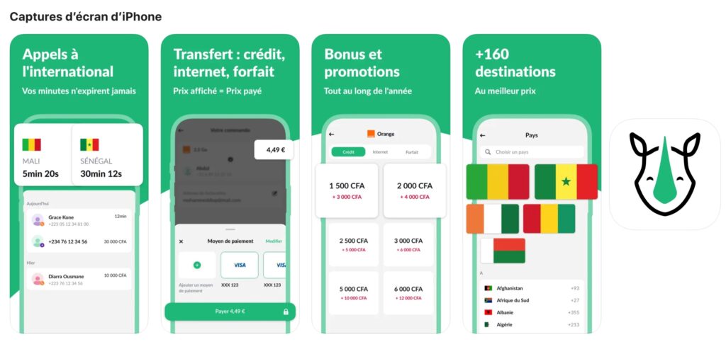 Libon a changé d'icône en 2023 et ne parle plus du tout du marché français dans sa communication. // Source : App Store Libon a changé d'icône en 2023 et ne parle plus du tout du marché français dans sa communication. // Source : App Store
