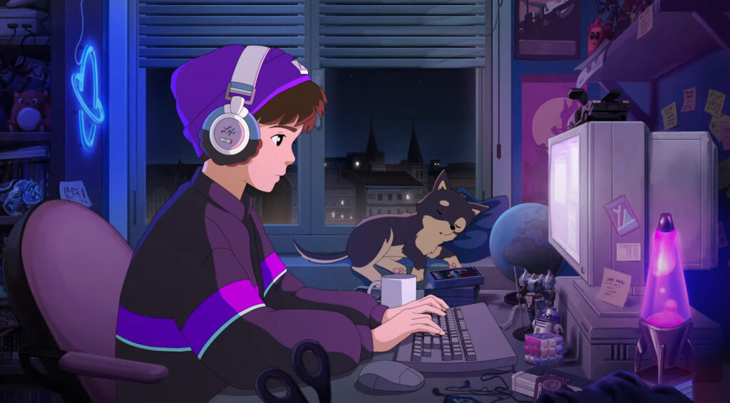 LofiBoy // Source : youtube/lofi girl LofiBoy // Source : youtube/lofi girl