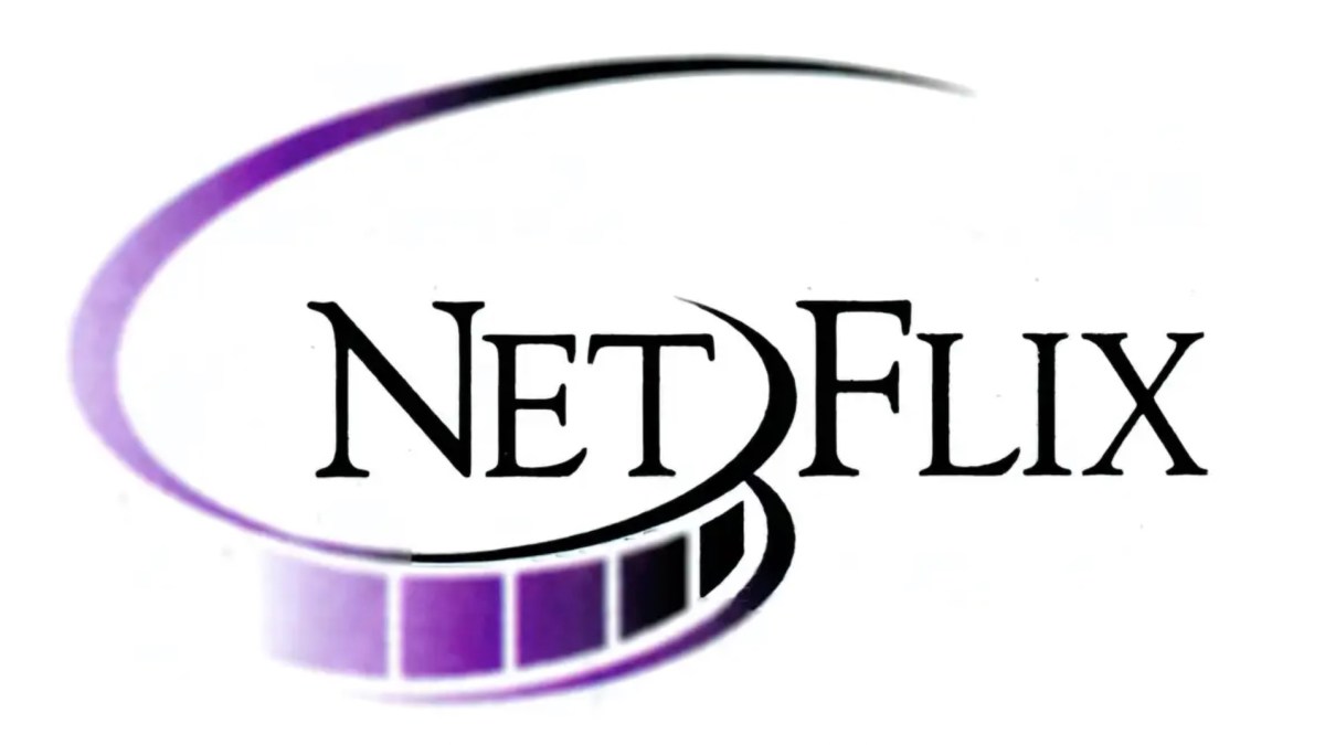 Le tout premier logo de Netflix Le tout premier logo de Netflix