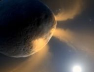 Vue d'artiste de Phaéton. // Source : NASA/JPL-Caltech/IPAC