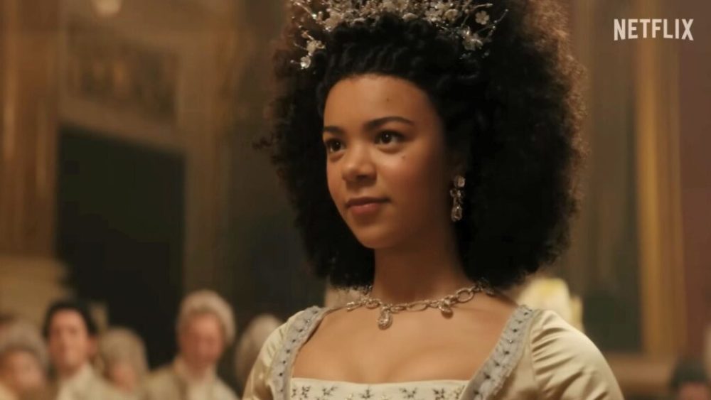 La Reine Charlotte (Bridgerton). // Source : Netflix La Reine Charlotte (Bridgerton). // Source : Netflix