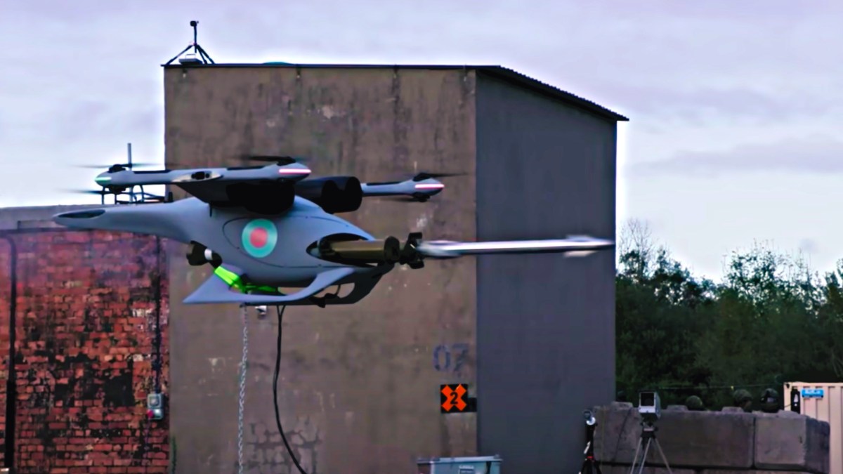 Le drone Jackal est encore en dévéloppement. // Source : RAF Le drone Jackal est encore en dévéloppement. // Source : RAF
