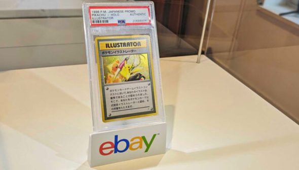 La Pikachu Illustrator authentifiée exposée au Gala TCG à Paris. // Source : Numerama La Pikachu Illustrator authentifiée exposée au Gala TCG à Paris. // Source : Numerama