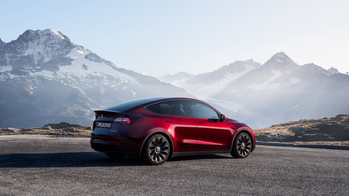 La Tesla Model Y // Source : Tesla La Tesla Model Y // Source : Tesla