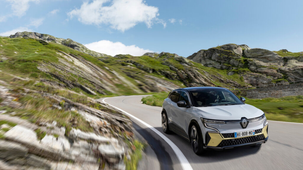 Des véhicules, comme la Renault Mégane électrique, seront dotés de la nouvelle architecture logicielle // Source : Renault Des véhicules, comme la Renault Mégane électrique, seront dotés de la nouvelle architecture logicielle // Source : Renault