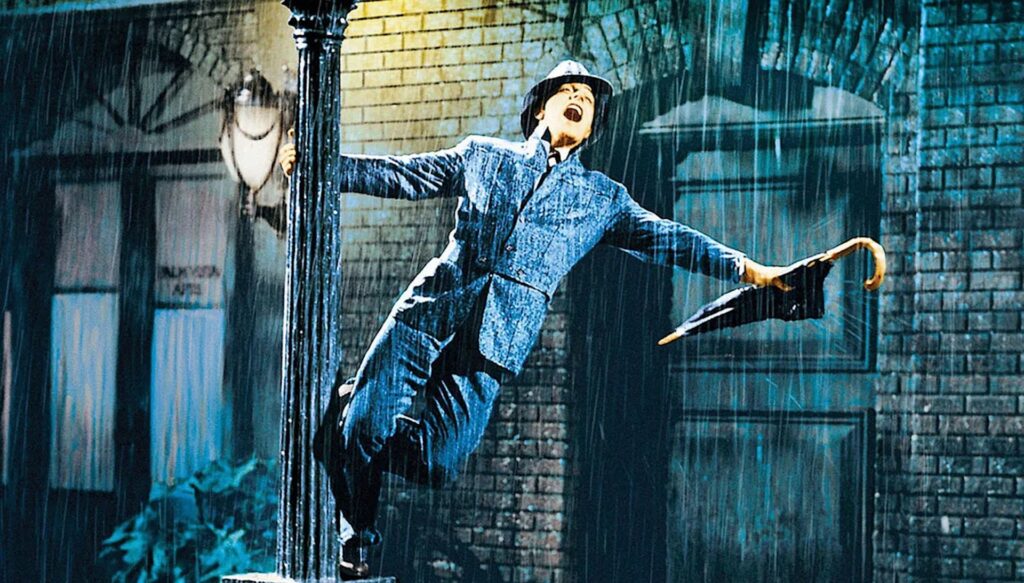 Source : Extrait du film Chantons sous la pluie Source : Extrait du film Chantons sous la pluie