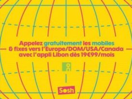 Une publicité Sosh en 2014, avec Libon. // Source : Orange Une publicité Sosh en 2014, avec Libon. // Source : Orange