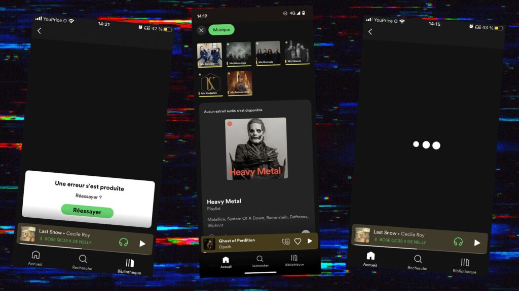 Spotify souci Spotify souci