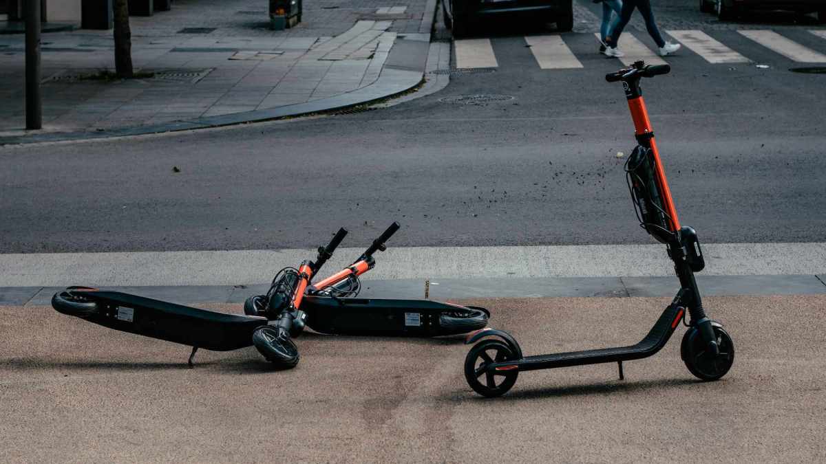 Des trottinettes électriques // Source : Unsplash / Ernest Ojeh Des trottinettes électriques // Source : Unsplash / Ernest Ojeh