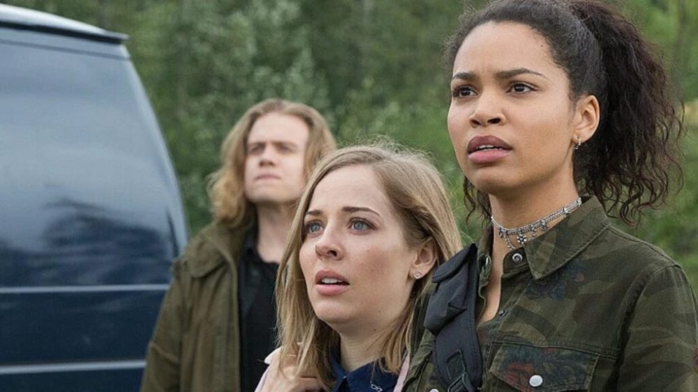 Travelers (Les Voyageurs du Temps) // Source : Showcase/Netflix Travelers (Les Voyageurs du Temps) // Source : Showcase/Netflix
