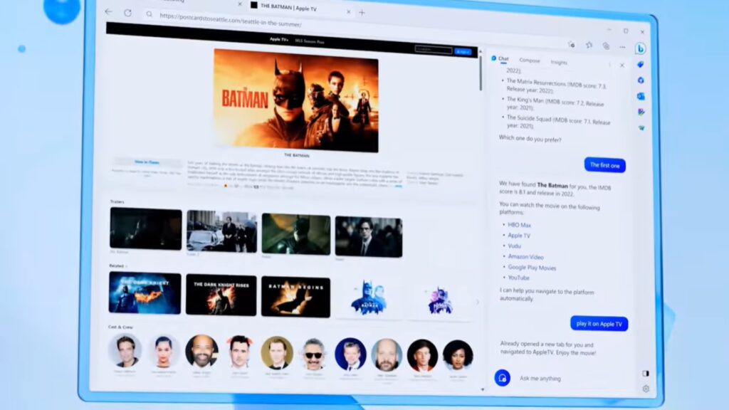 Voir The Batman en 1 clic, littéralement // Source : Bing Voir The Batman en 1 clic, littéralement // Source : Bing