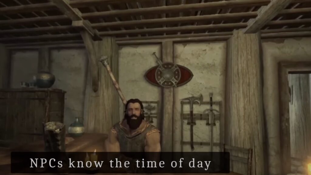 ChatGPT dans Skyrim // Source : Capture YouTube ChatGPT dans Skyrim // Source : Capture YouTube