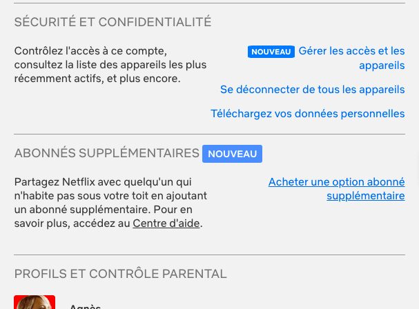 Netflix fin du partage de compte Netflix fin du partage de compte