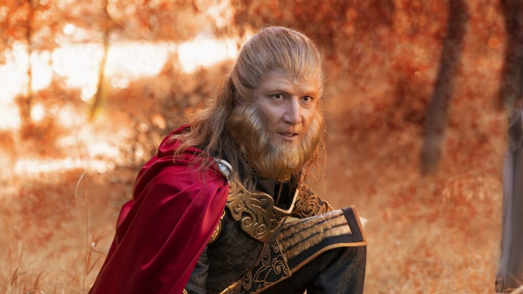 La barbe de Sun Wu-Kong est... discutable // Source : Carlos Lopez-Calleja / Disney+ La barbe de Sun Wu-Kong est... discutable // Source : Carlos Lopez-Calleja / Disney+