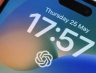 ChatGPT sur un iPhone 14 Pro Max. // Source : Numerama
