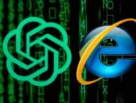 ChatGPT et Internet Explorer. // Source : Numerama ChatGPT et Internet Explorer. // Source : Numerama