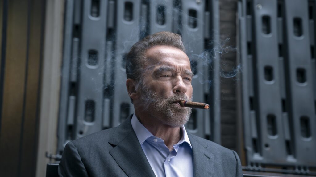 Arnold Schwarzenegger dans Fubar // Source : Christos Kalohoridis/Netflix Arnold Schwarzenegger dans Fubar // Source : Christos Kalohoridis/Netflix