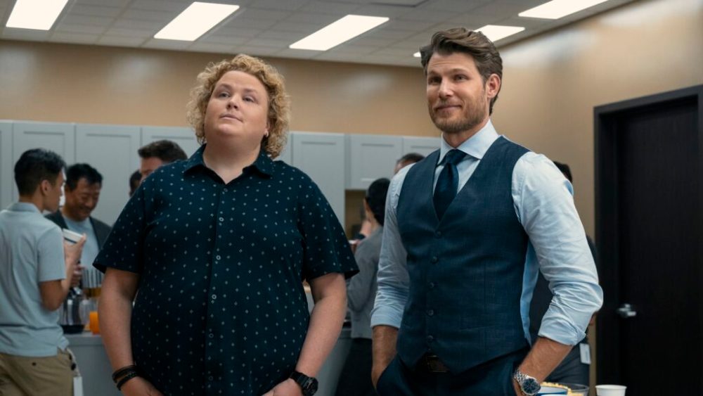 Ruth et Aldon, les petits comiques de service // Source : Christos Kalohoridis/Netflix Ruth et Aldon, les petits comiques de service // Source : Christos Kalohoridis/Netflix