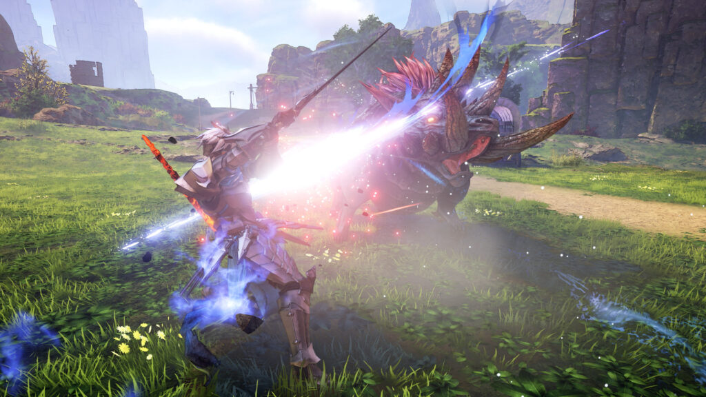 Les combats sont dynamiques et en mettent plein les yeux // Source : Bandai Namco Les combats sont dynamiques et en mettent plein les yeux // Source : Bandai Namco