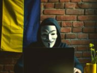Beaucoup d'hacktivistes ont pris à coeur la cause ukrainienne. // Source : Numerama avec Midjourney
