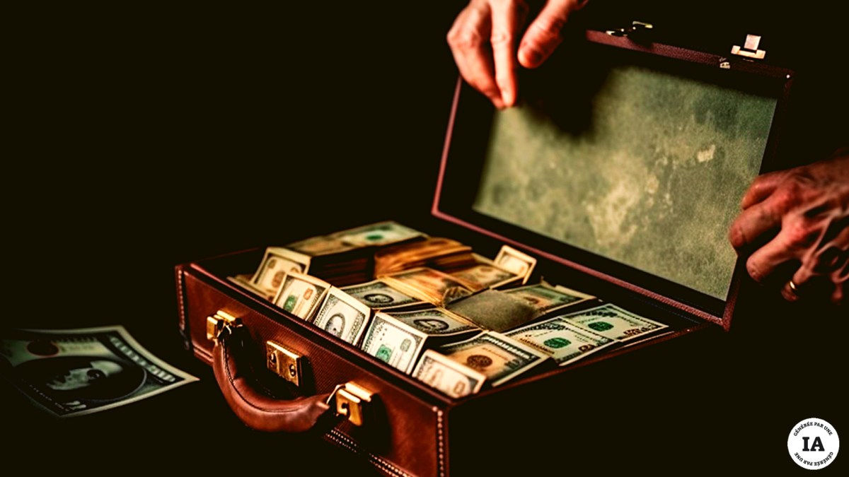 Une entreprise a versé 75 millions de dollars à des hackers // Source : Numerama avec Midjourney Une entreprise a versé 75 millions de dollars à des hackers // Source : Numerama avec Midjourney