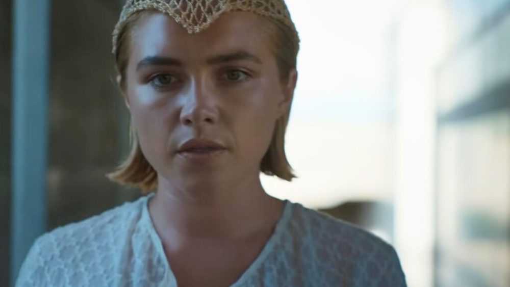 Florence Pugh en Irulan dans Dune 2. // Source : Warner Florence Pugh en Irulan dans Dune 2. // Source : Warner