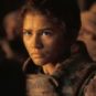 Zendaya en Chani dans Dune 2. // Source : Warner Bros. Zendaya en Chani dans Dune 2. // Source : Warner Bros.
