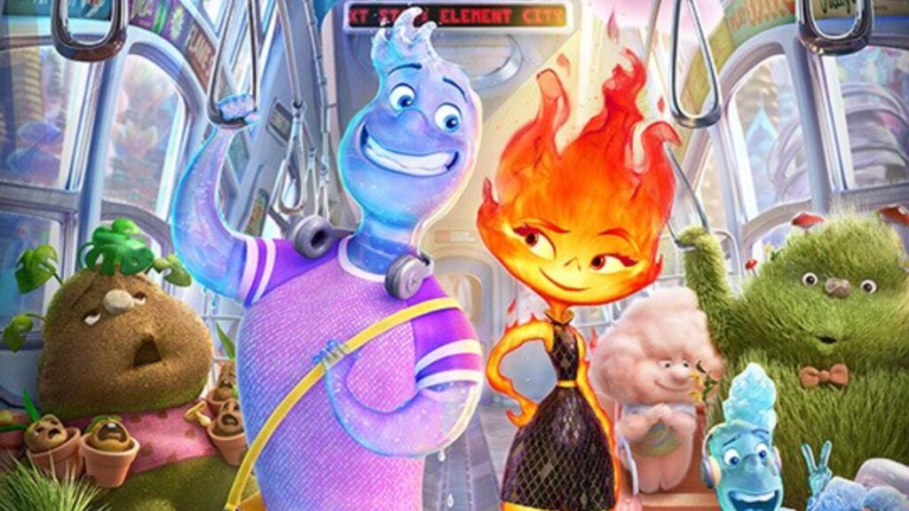 L'eau et le feu, deux éléments incompatibles dans Elémentaire // Source : Disney L'eau et le feu, deux éléments incompatibles dans Elémentaire // Source : Disney