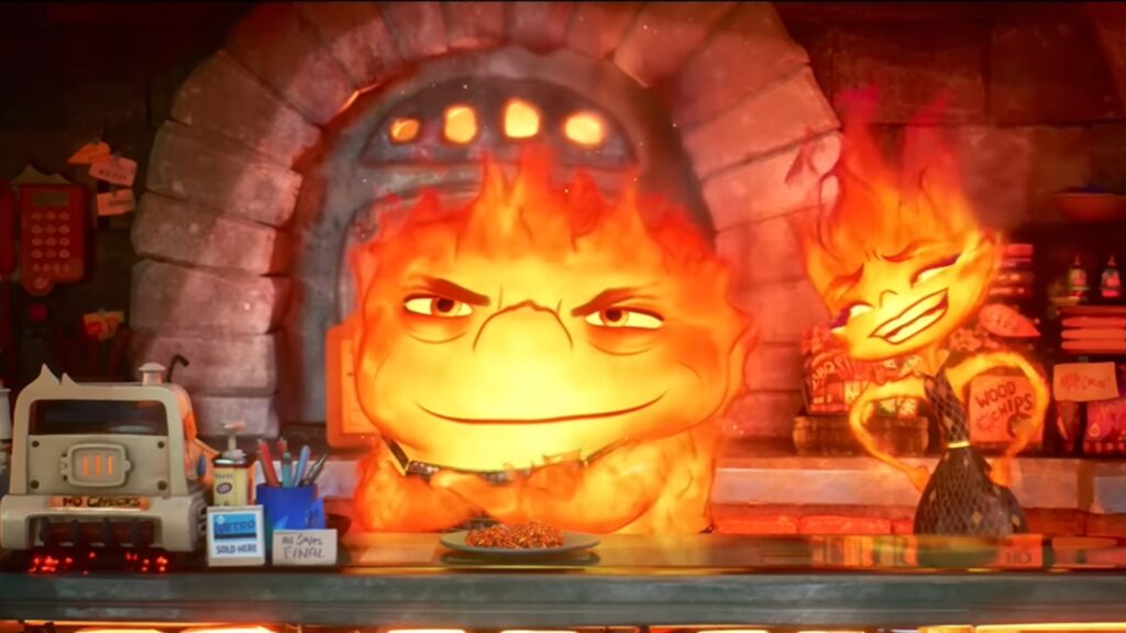 L'adorable peuple du feu dans Elémentaire // Source : Disney L'adorable peuple du feu dans Elémentaire // Source : Disney