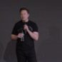 Elon Musk à la conférence des actionnaires 2023 // Source : Tesla Elon Musk à la conférence des actionnaires 2023 // Source : Tesla