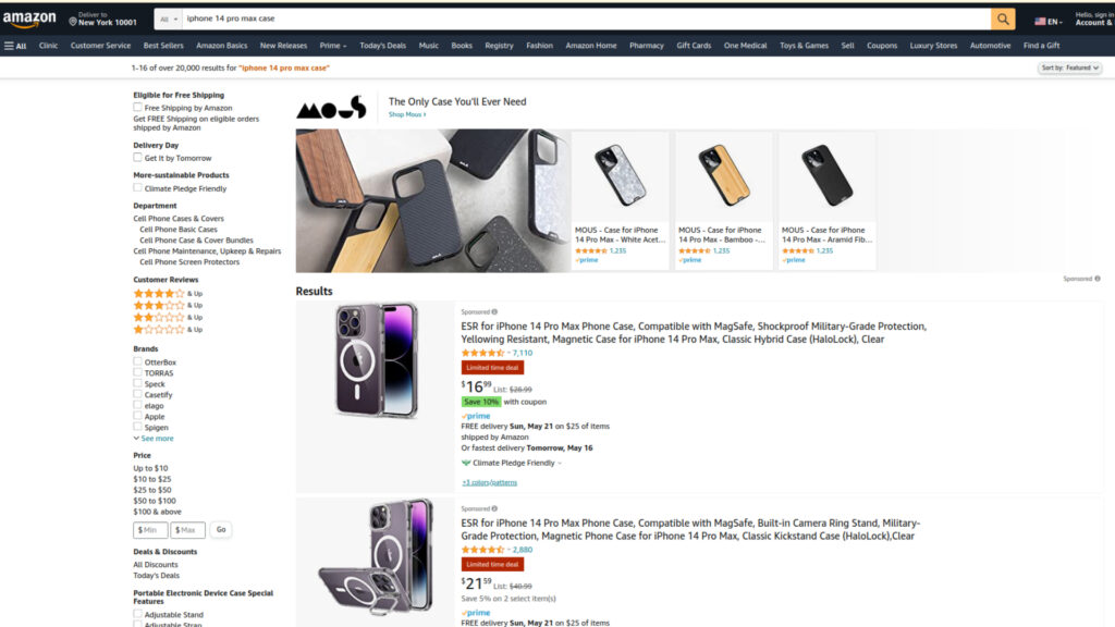 Le catalogue Amazon va profondément changer. // Source : Capture d'écran Le catalogue Amazon va profondément changer. // Source : Capture d'écran
