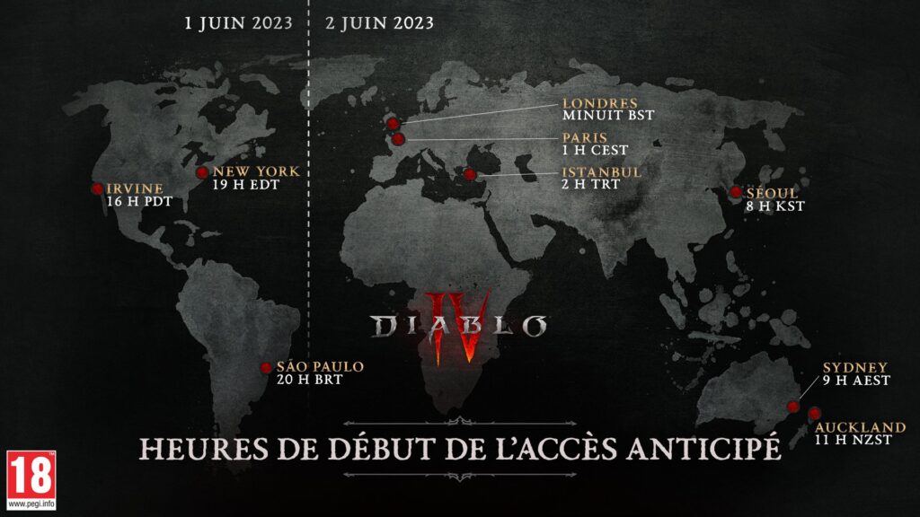 Accès anticipé Diablo IV // Source : Blizzard Entertainment Accès anticipé Diablo IV // Source : Blizzard Entertainment