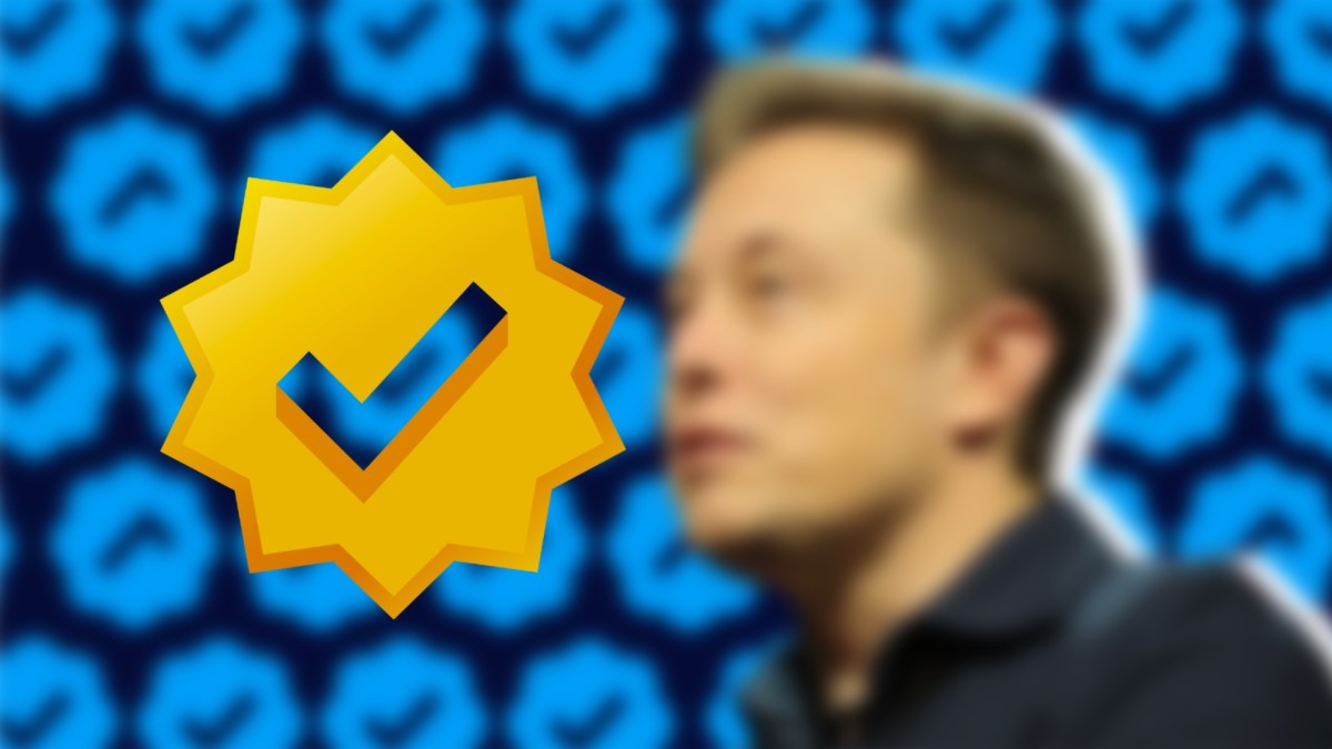 Elon Musk Twitter Badge doré // Source : Numerama Elon Musk Twitter Badge doré // Source : Numerama