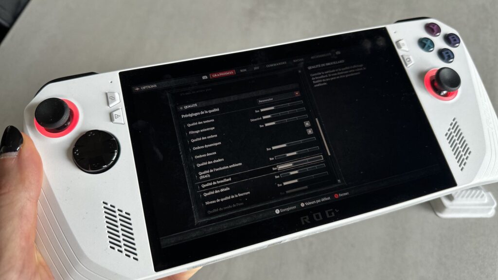 Diablo IV sur Asus Rog Ally // Source : Maxime Claudel pour Numerama Diablo IV sur Asus Rog Ally // Source : Maxime Claudel pour Numerama