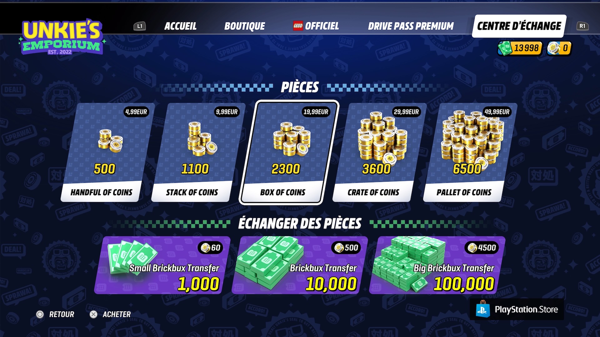 ... soit 5 €
