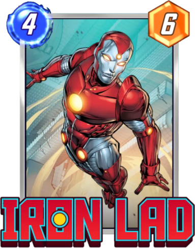 Iron Lad dans Marvel Snap Iron Lad dans Marvel Snap