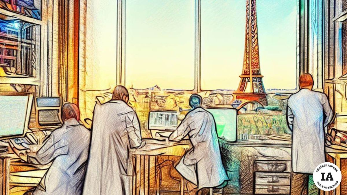 Qui sont ces Français assez intrépides pour concurrencer OpenAI ? // Source : DALL·E via Bing Qui sont ces Français assez intrépides pour concurrencer OpenAI ? // Source : DALL·E via Bing