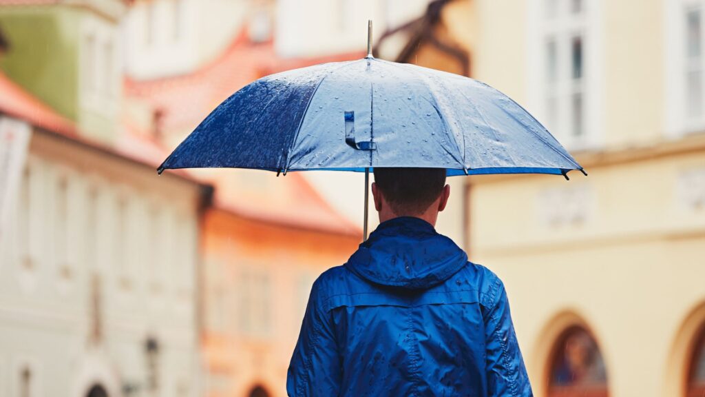 La pluie. // Source : Canva La pluie. // Source : Canva