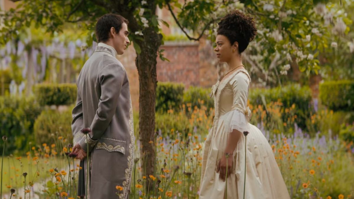 Queen Charlotte. // Source : Netflix Queen Charlotte. // Source : Netflix