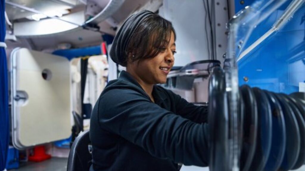 Un modèle pour les jeunes Saoudiennes // Source : Axiom Space Un modèle pour les jeunes Saoudiennes // Source : Axiom Space