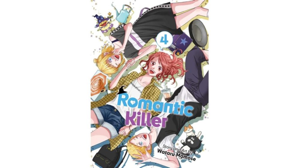 Couverture du quatrième volume du manga Romantic Killer Couverture du quatrième volume du manga Romantic Killer