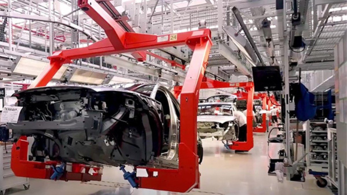 L'usine Magna Steyr de Graz fabrique de nombreuses pièces pour véhicules électriques // Source : Magna Steyr L'usine Magna Steyr de Graz fabrique de nombreuses pièces pour véhicules électriques // Source : Magna Steyr
