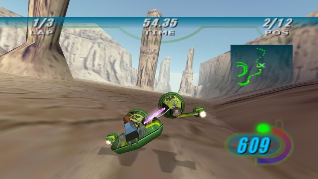 Star Wars Episode I Racer // Source : LucasArts Star Wars Episode I Racer // Source : LucasArts