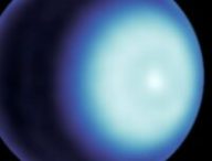 Un cyclone polaire sur Uranus. // Source : NASA/JPL-Caltech/VLA Un cyclone polaire sur Uranus. // Source : NASA/JPL-Caltech/VLA