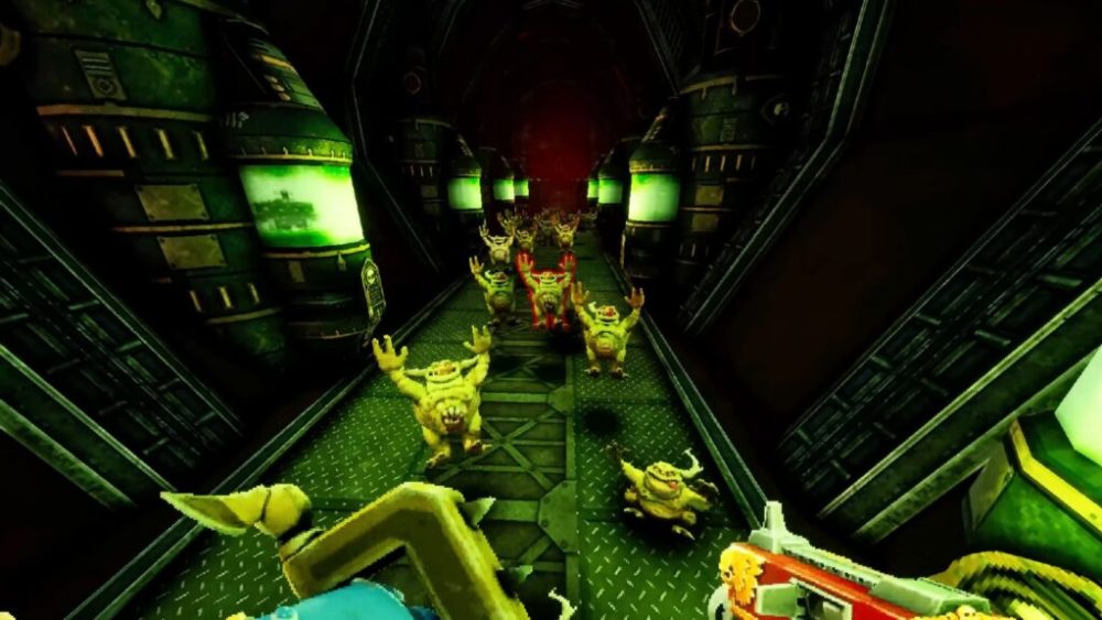 Les hérétiques à éradiquer dans Warhammer 40,000: Boltgun // Source : Capture d'écrans Les hérétiques à éradiquer dans Warhammer 40,000: Boltgun // Source : Capture d'écrans
