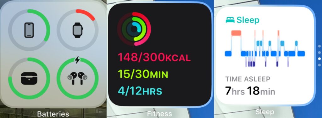 Les widgets de l'iPhone bientôt sur Apple Watch ? // Source : Numerama Les widgets de l'iPhone bientôt sur Apple Watch ? // Source : Numerama
