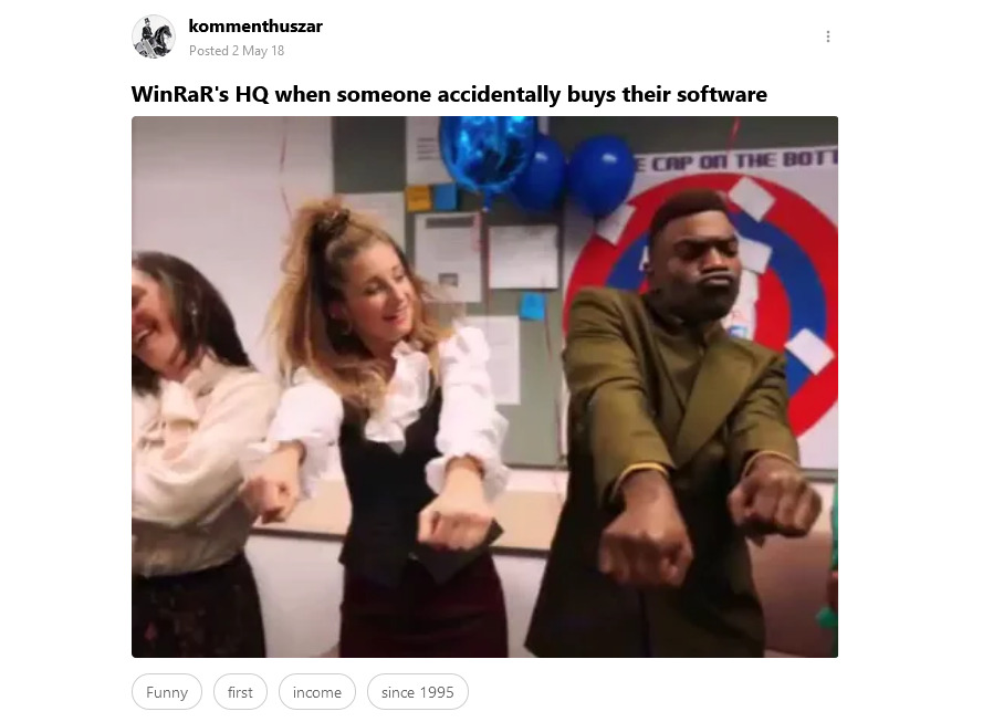 Winrar mème Winrar mème