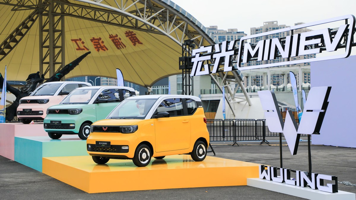 gamme de la Wuling Hong Guang MINIEV // Source : Wuling gamme de la Wuling Hong Guang MINIEV // Source : Wuling