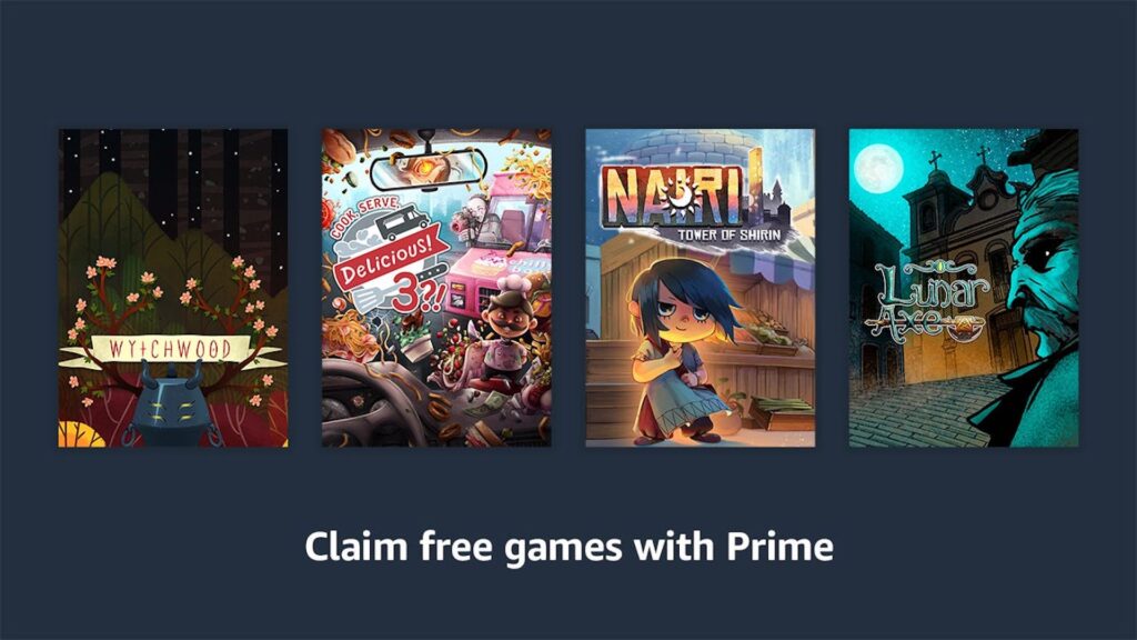 Amazon Prime Gaming en juillet 2023 // Source : Amazon